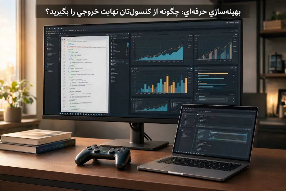 بهینه‌سازی حرفه‌ای؛ چگونه از کنسول‌تان نهایت خروجی را بگیرید؟