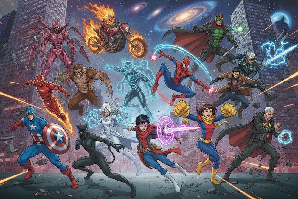 شخصیت‌های Marvel Tōkon: Fighting Souls؛ فهرست کامل کاراکترها