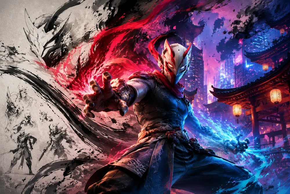 گرافیک و طراحی هنری Marvel Tōkon