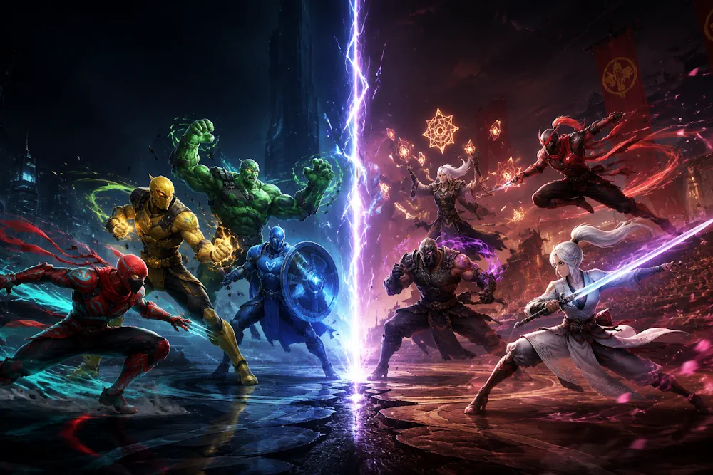 Marvel Tōkon در مقایسه با بازی‌های Arc System Works
