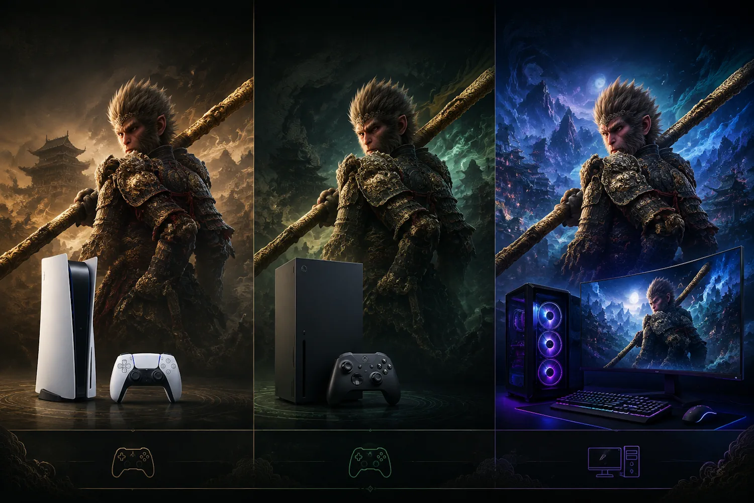 تفاوت Black Myth: Wukong در PS5، Xbox و PC