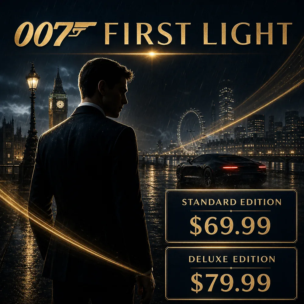 قیمت بازی 007 First Light چقدر است؟